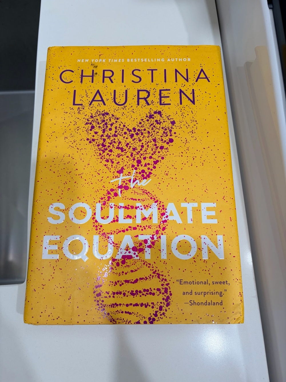 Christina Lauren — The Soulmate Equation (Yellow & Pink Cover)